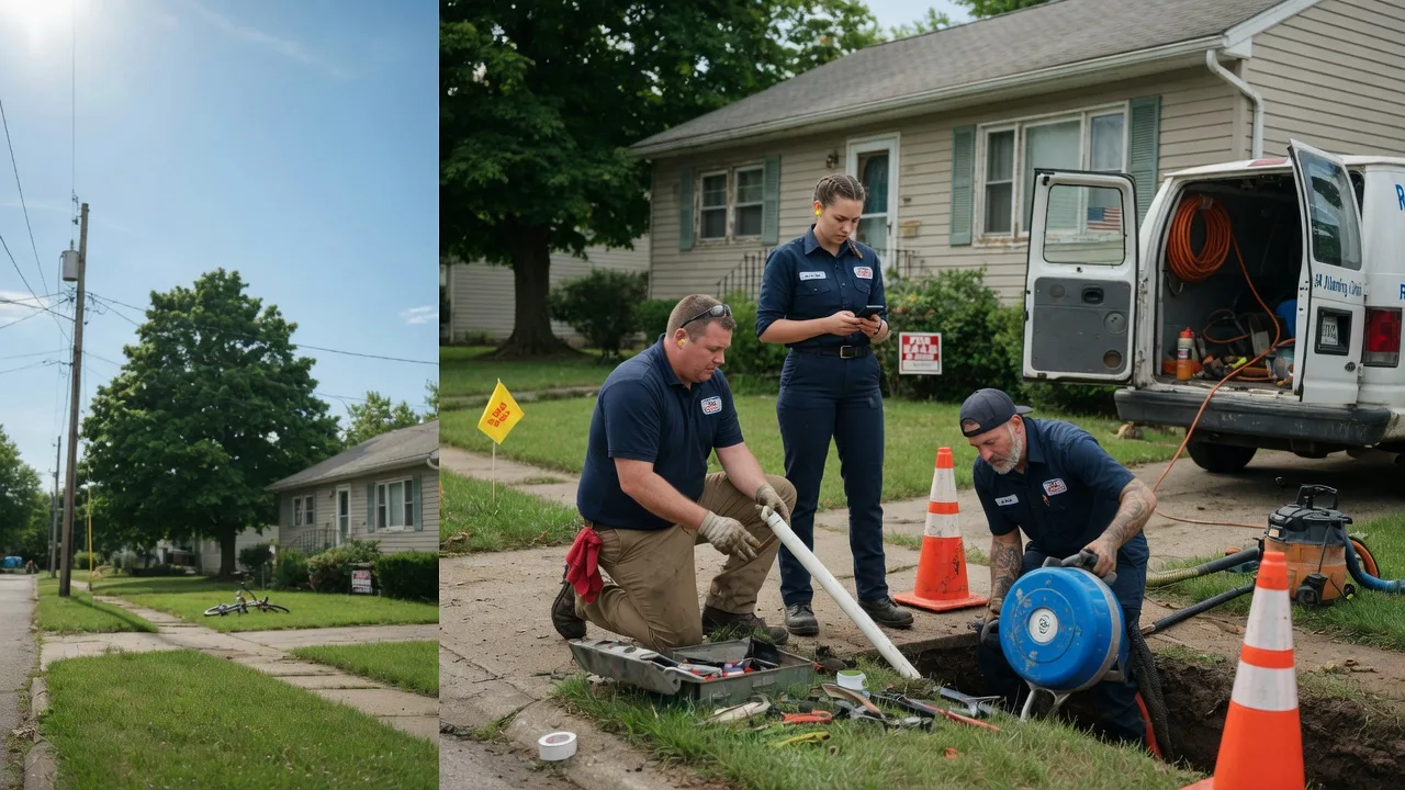 Sewer Line Repair in East Wallingford, VT near me